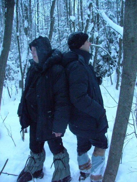 На точке / Two on the point