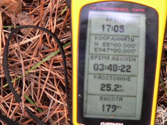 GPS reading