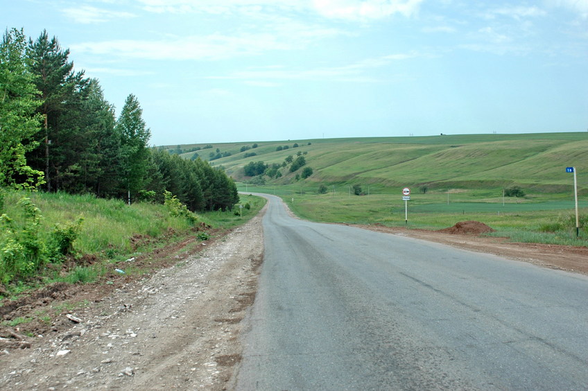 Typycal view, 1.5 km to the confluence