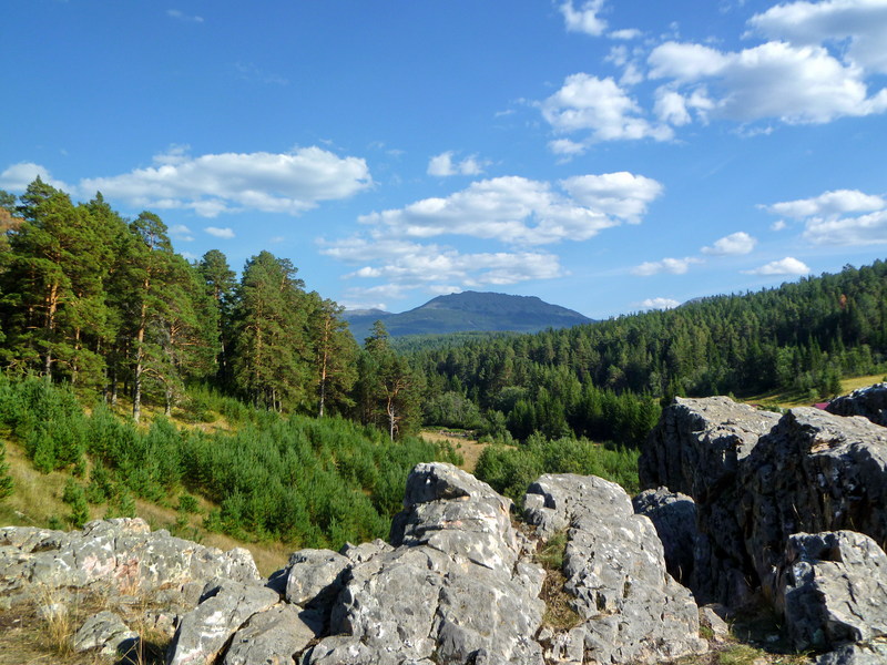 View to Iremel' ridge/Вид на массив Иремель из Тюлюка