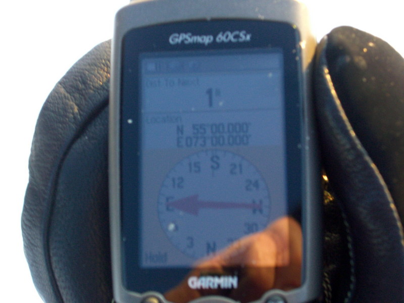 GPS reading