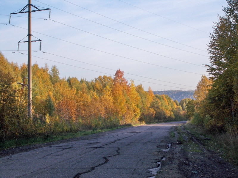 Место парковки автомобиля/Here I parked the car