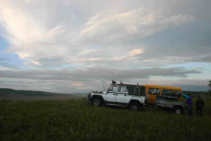 На рассвете/At dawn