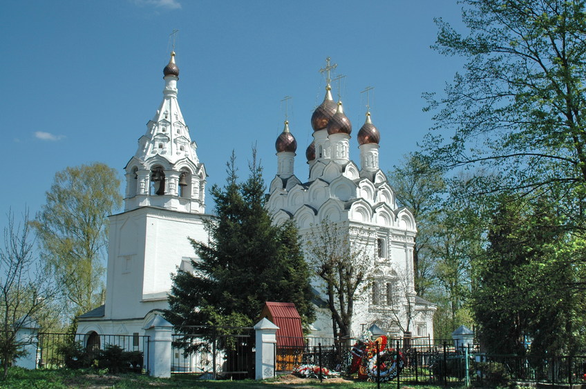 The church in Komyagino/Церковь в Комягино