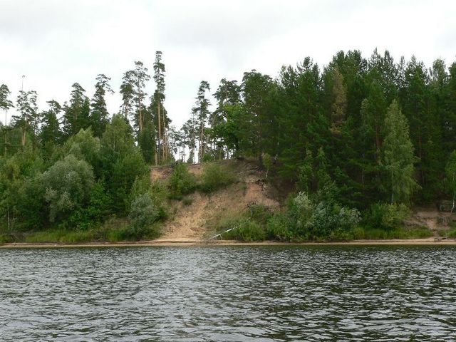 View to the bank from the CP