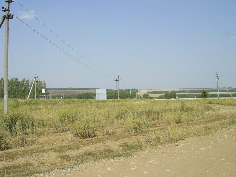 A view along the pipeline