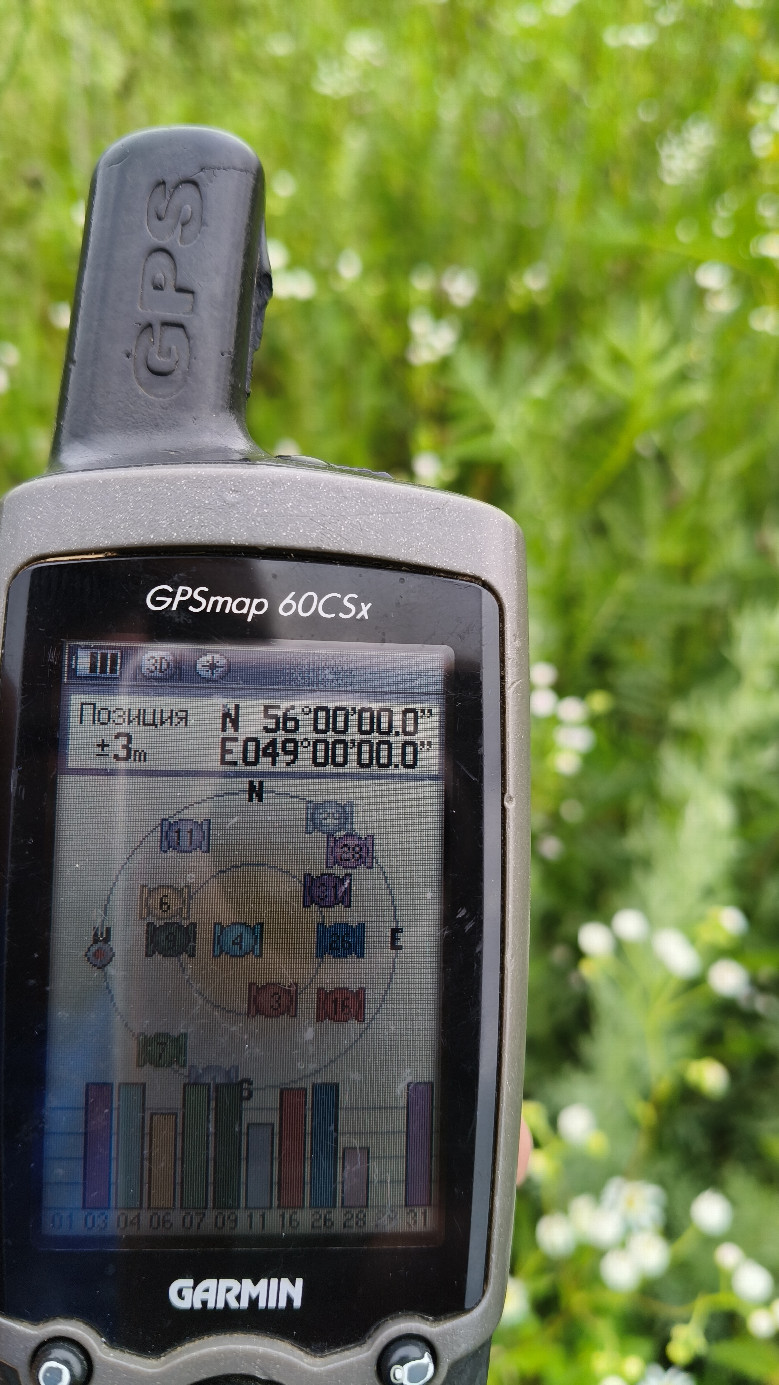 GPS reading