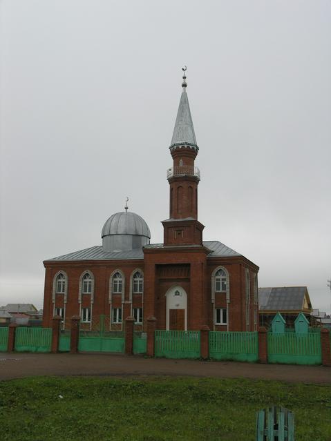 Мечеть в Староболтачево -- The mosque in Staroboltacevo