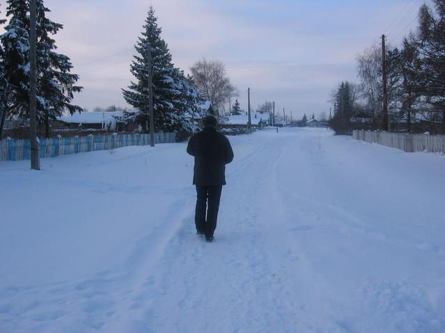 По дороге на точку -- Along the road to the point