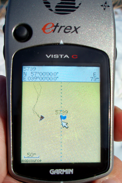 GPS screen