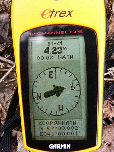 GPS reading