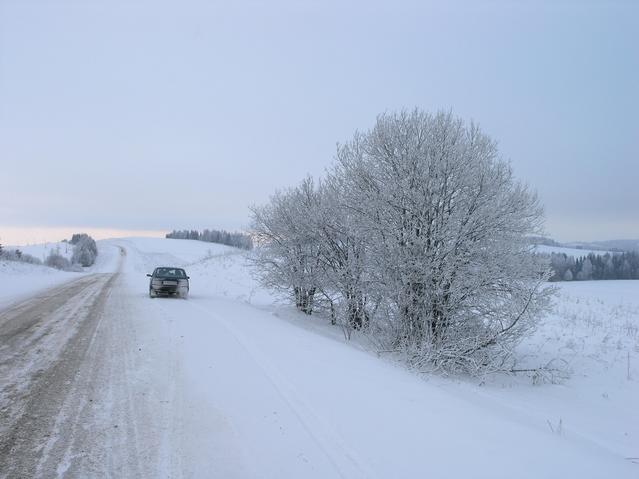 Зимняя дорога  -- The winter road