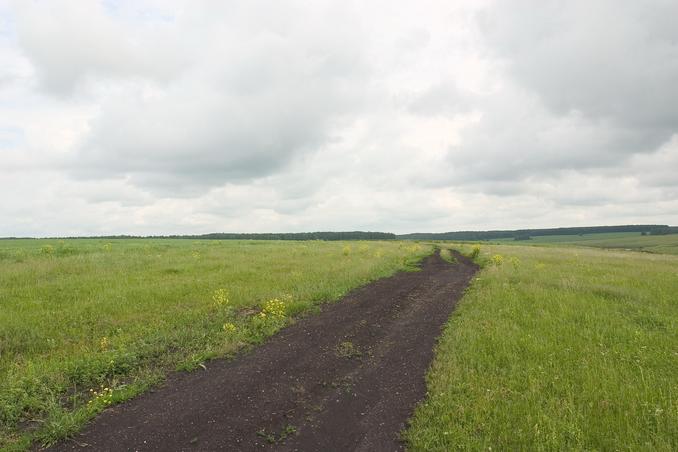 Вид на восток -- East view