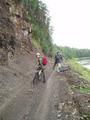 #8: by the road at the steep bank of the Sylva river