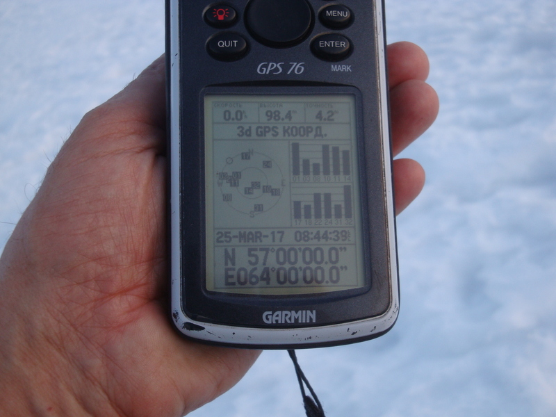 GPS reading