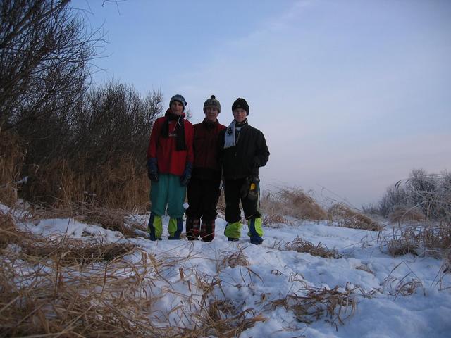 Confluence's conquerors (from left: Artem Sismekov, Ilia Yablonko, Roman Churakov)