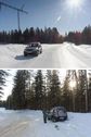 #6: Ледяная дорога и место парковки / Ice road and parking place