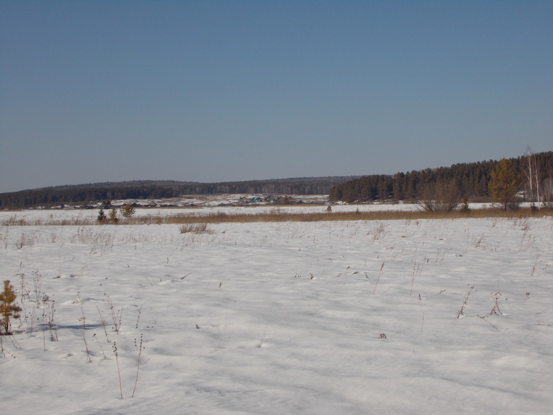 Вид на деревню Айтат от парковки/View towards Aitat village