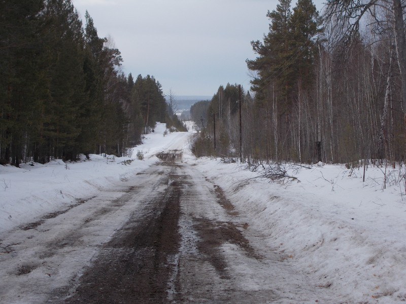 Дорога к телевышке/The road to TV tower