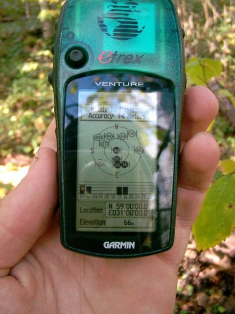 GPS screen