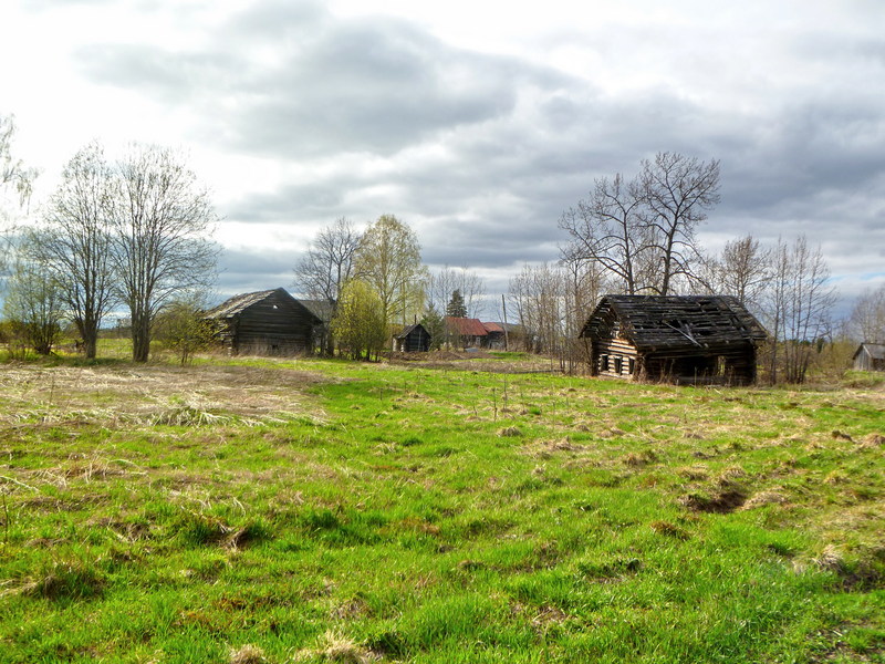 The edge of the village/Край деревни