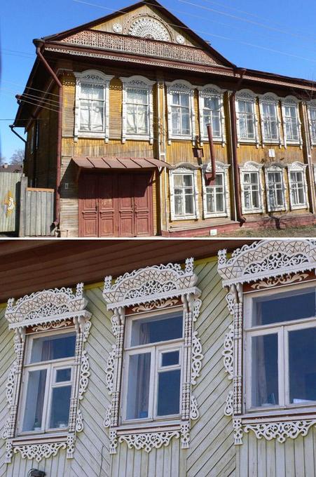 Wooden buildings
