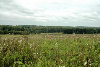 #1: West view/Вид на запад в 10 метрах от точного места