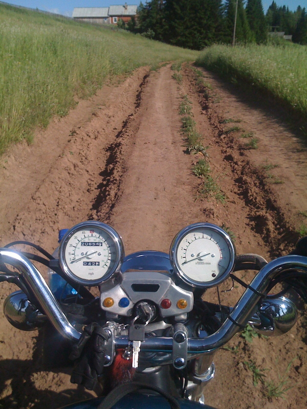 Road to the confluence