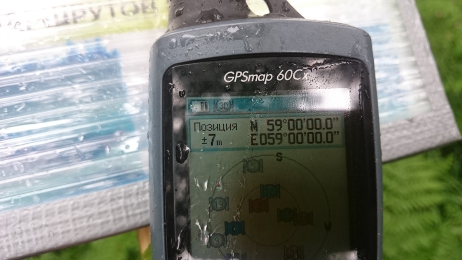 Идеально! / Ideal GPS reading