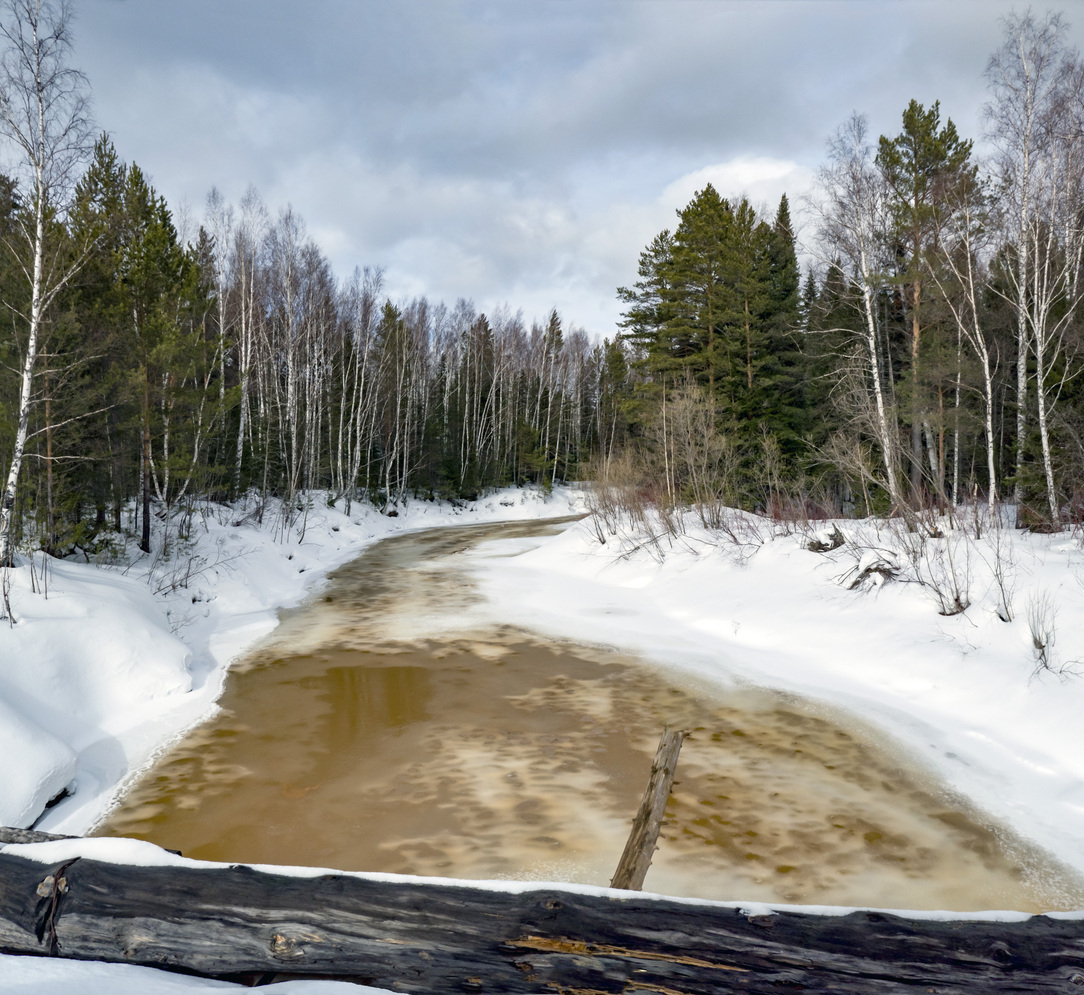 Река вскрывается / Ice debacle on the river