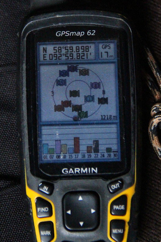 GPS reading