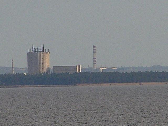 a tank under construction near Sosnoviy Bor