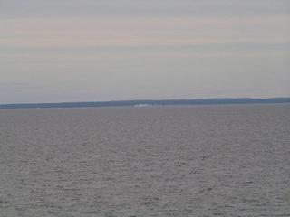 #1: view to North: the white cliffs of Cape Stirsudden