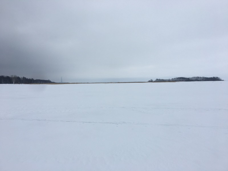 Вид на восток от точки / East view