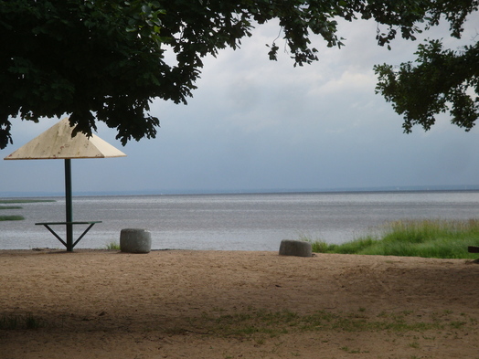 #1: Вид в сторону слияния с пляжа / Confluence view from the beach