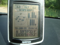 #2: GPS reading