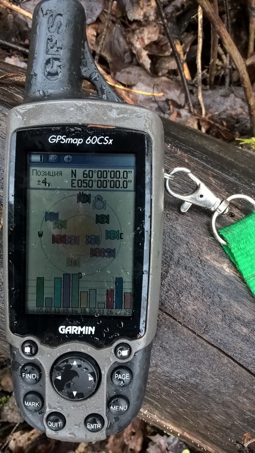 GPS reading