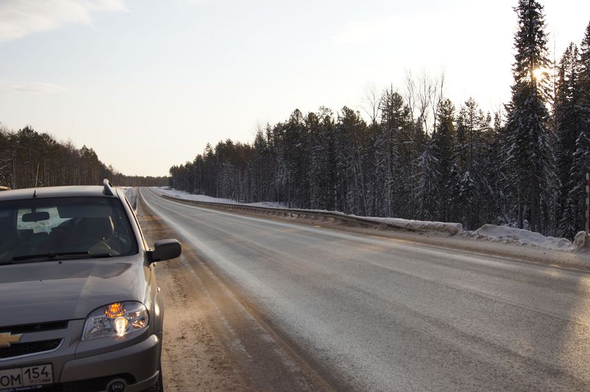 114 км новой трассы Иртыш/New "Irtysh" road, 114-th km