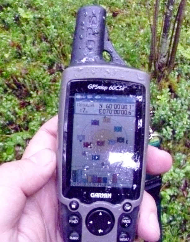 GPS reading