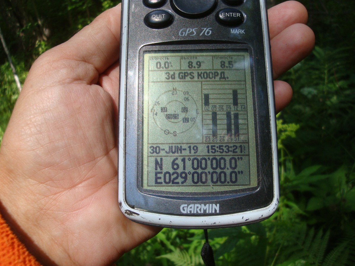 GPS readings