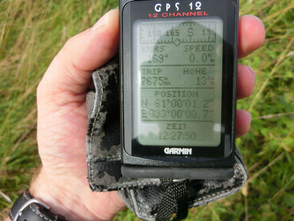 GPS reading