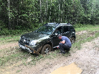 #10: Car Stuck in the Mud