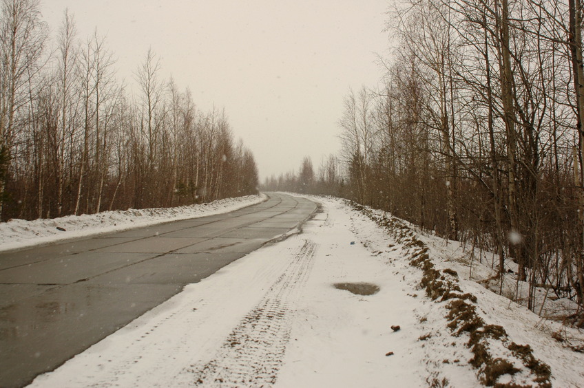 The road to Belyy Yar / Дорога в Белый Яр