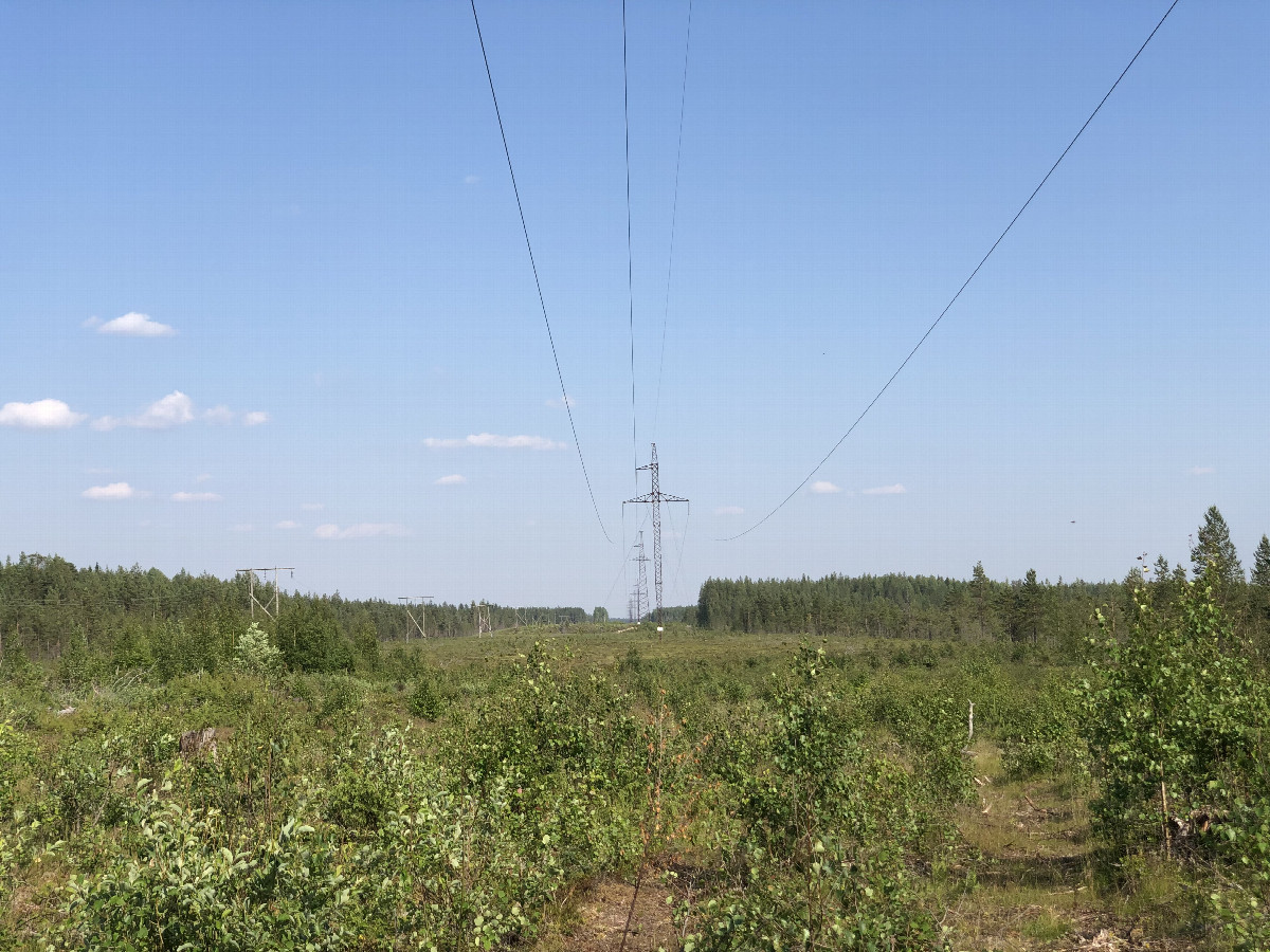 The Nearby Power-Line