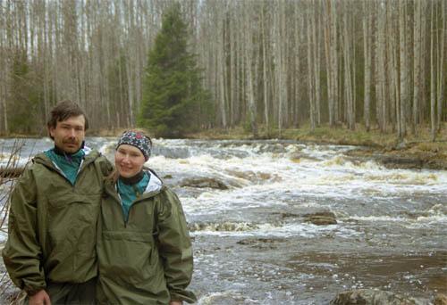 Us by the river