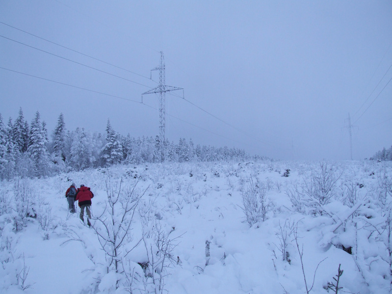 ЛЭП недалеко от точки / High-voltage power line close to CP