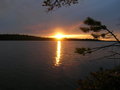 #9: Закат на озере/Sunset at the lake
