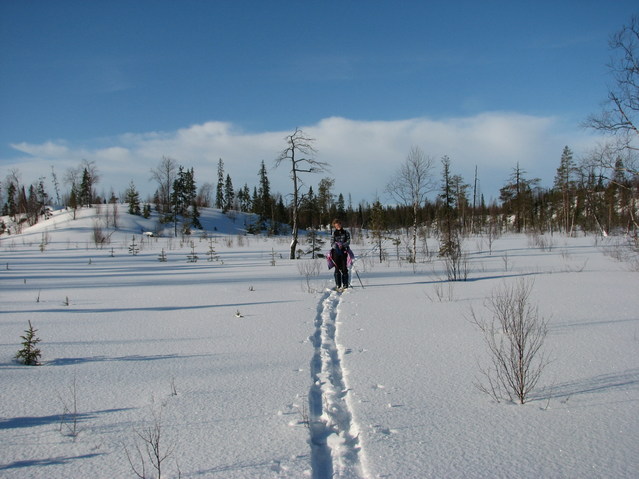 Snow and sun