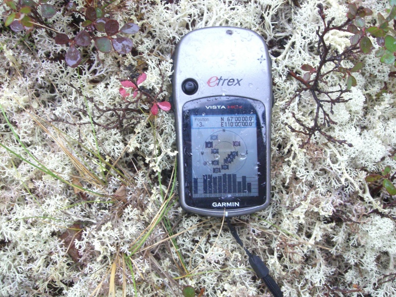 GPS Koordinaten/GPS reading