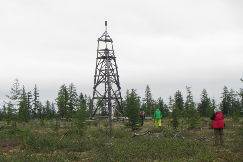 Arriving at survey point